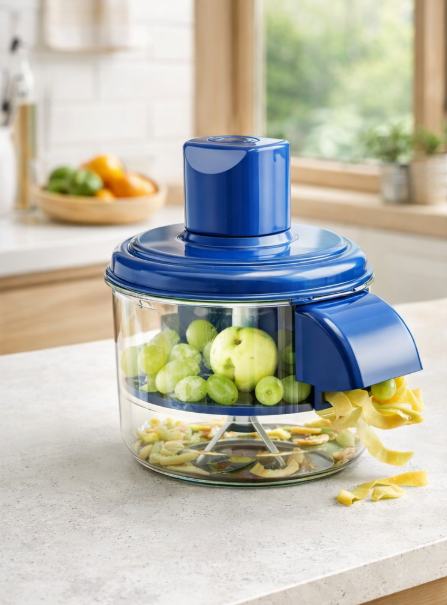 Automatic Electric Fruit & Vegetable Peeler – Peel in Seconds