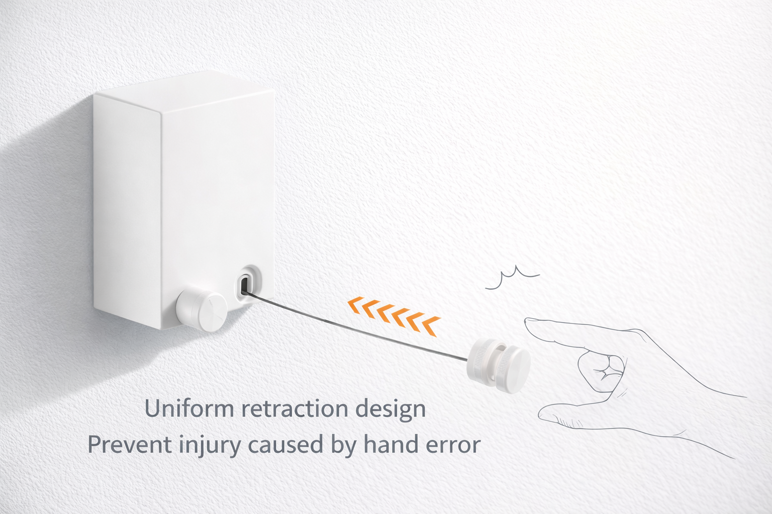 Telescopic Clothesline Clothes Drying Rope