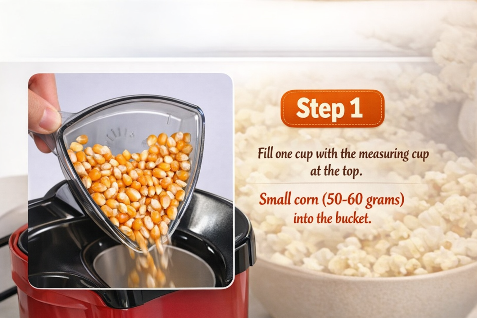 Mini Popcorn Machine