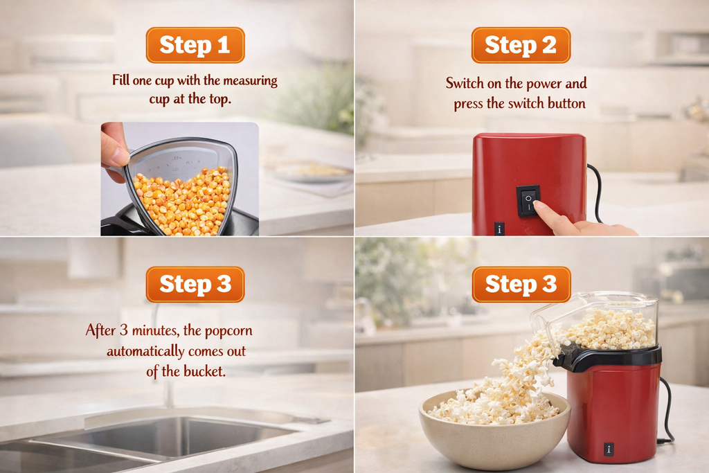 Mini Popcorn Machine