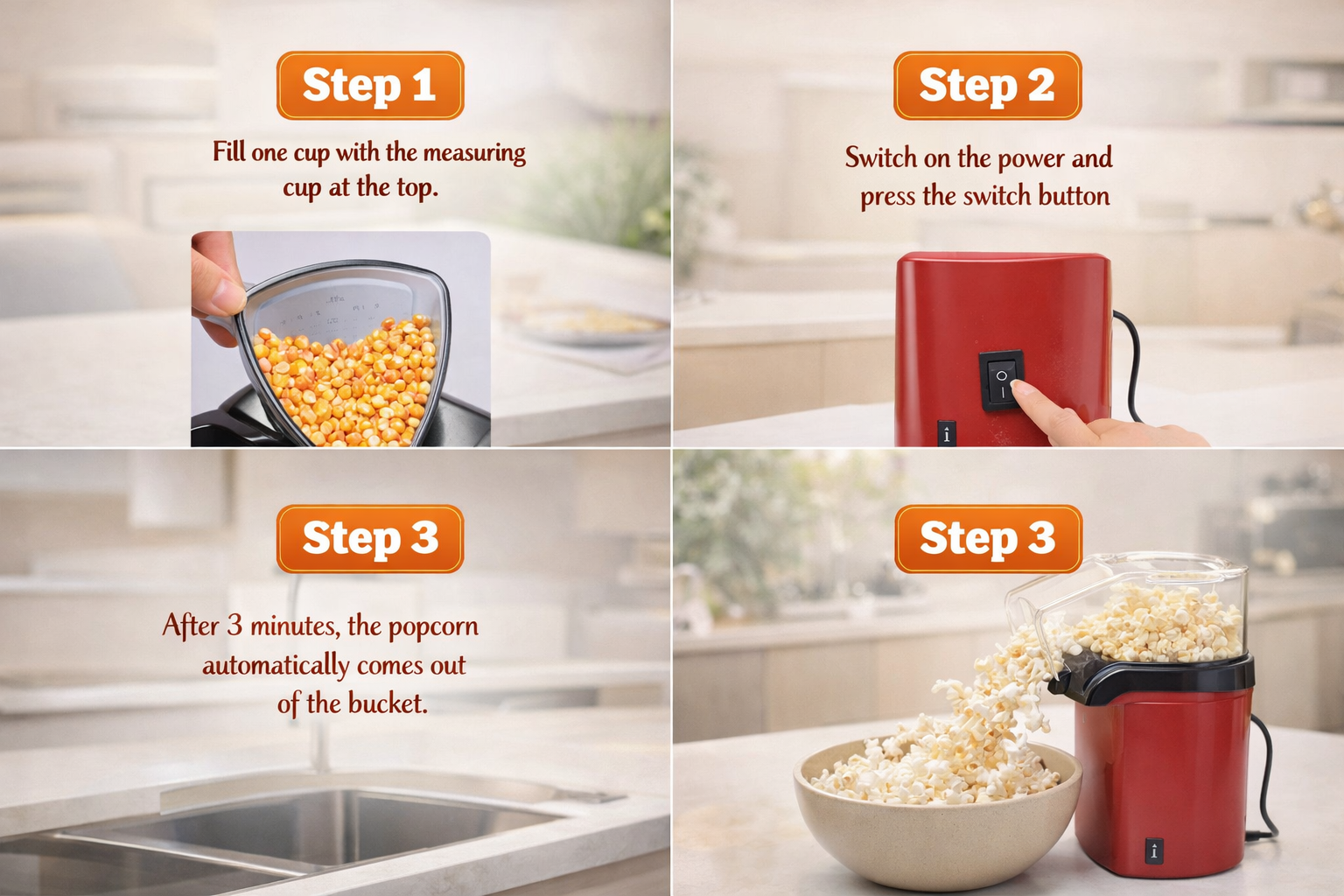 Mini Popcorn Machine