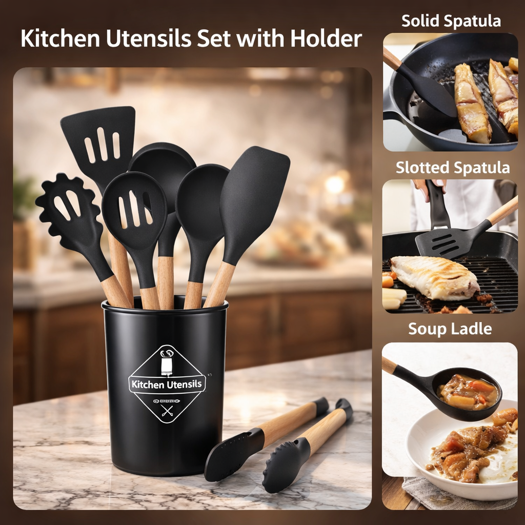 12 Pcs Cooking Utensils Set