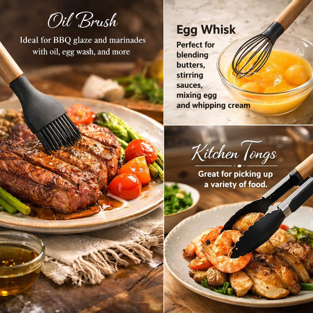 12 Pcs Cooking Utensils Set