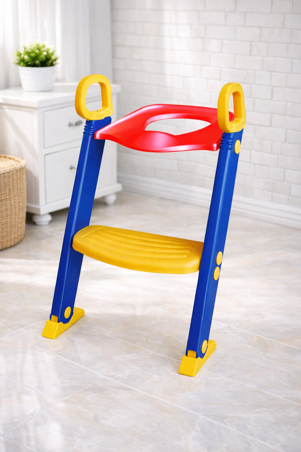 Children’s Toilet Ladder – Adjustable Safety Steps for Toddler Potty Training