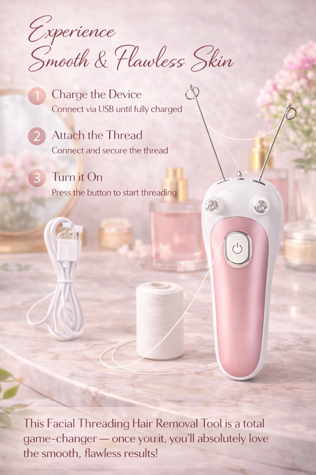 Electric Facial Threading Hair Removal