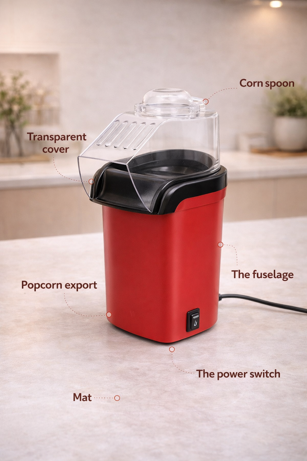 Mini Popcorn Machine