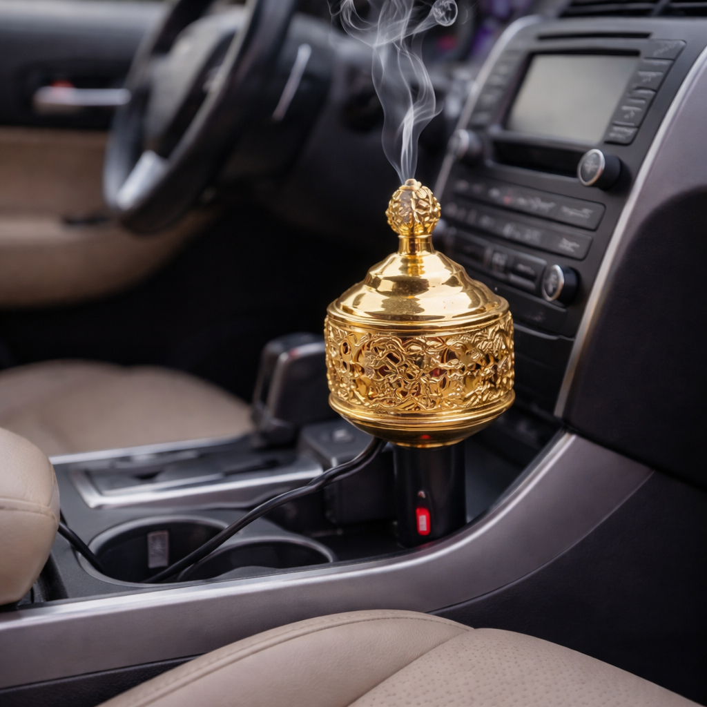 Car Electric Bakhoor Incense Burner